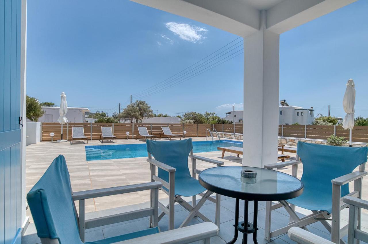 Ippocampos Seaside Serenity - Unwind At Paros Poolside Retreats Alikí Dış mekan fotoğraf