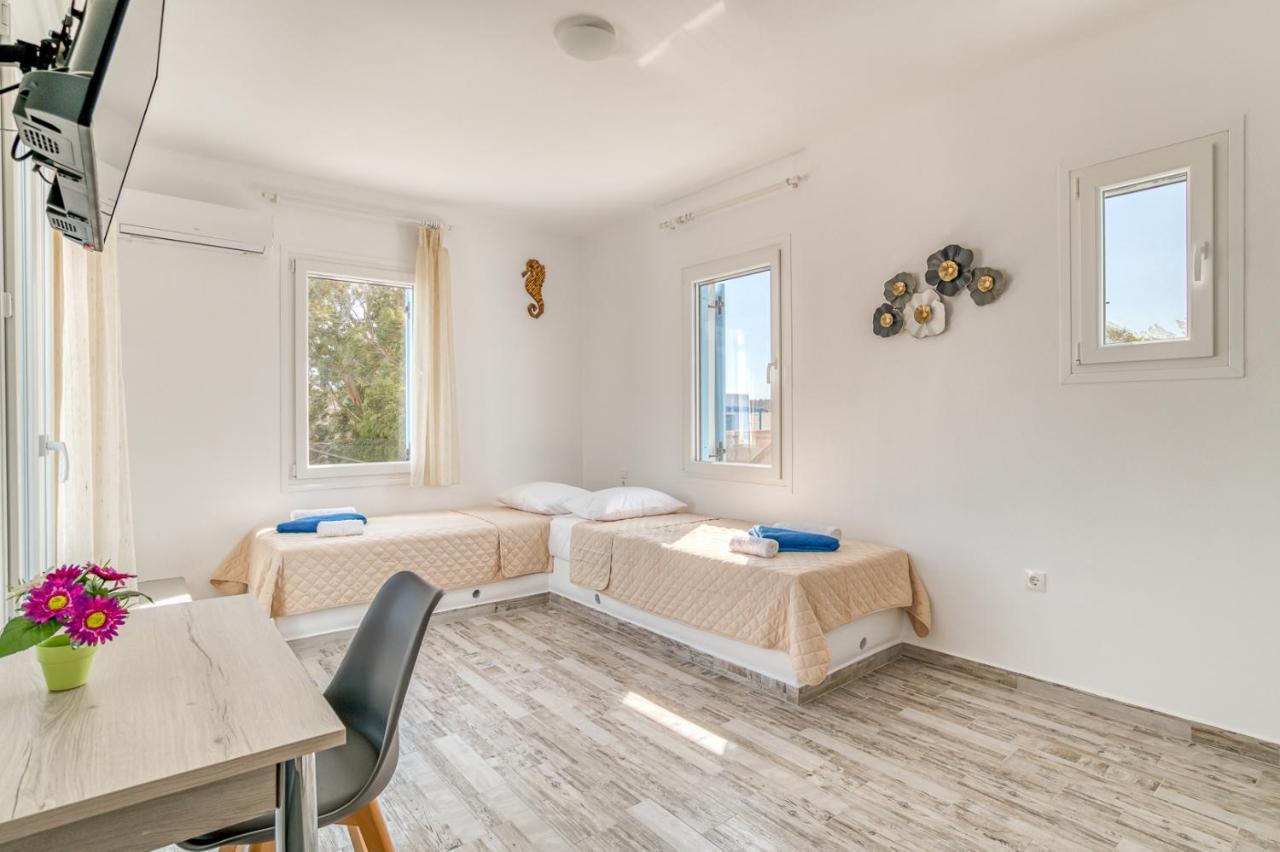 Ippocampos Seaside Serenity - Unwind At Paros Poolside Retreats Alikí Dış mekan fotoğraf